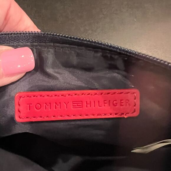 Tommy Hilfiger palm tree print zippered wristlet 7.5 x 5 - Picture 5 of 6